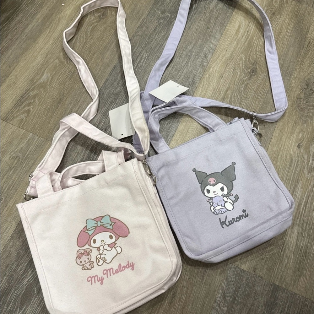 Sanrio My Melody and Kuromi Pastel Bags